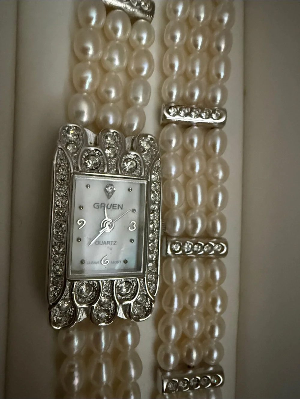 Vintage Gruen Watch and Bracelet set